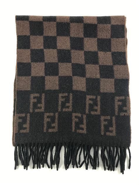 vintage fendi wool scarf|fendi bandana top.